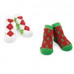 Christmas Baby Golf Socks